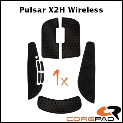 Corepad Soft Texture Grips Grip Tape Pulsar X2H X2-H High Hump eS Wireless
